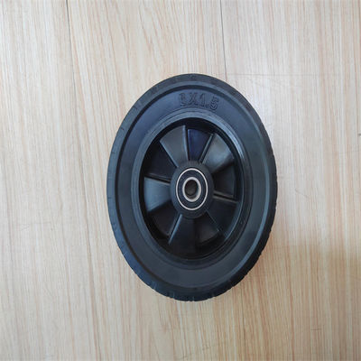 Camion a 6 pollici di Rim Solid Wheels For Hand del metallo delle piccole ruote di gomma solide resistenti