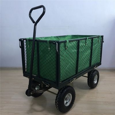 Ribaltatore pratico del giardino di XXL di Mesh Cart Wheelbarrow Mesh Garden del carretto resistente del carrello