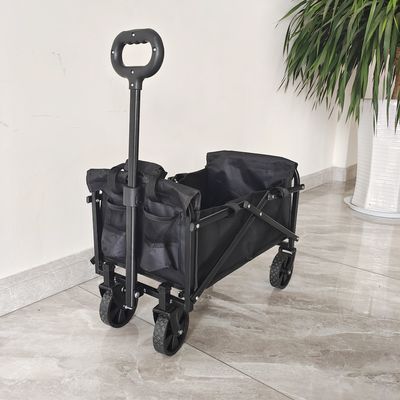 Mini Outdoor Steel Kids Camping Wagon Cart PVC Ruote Deposito Wagon Plegabile