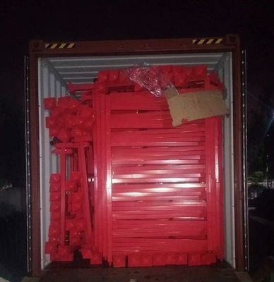 Scaffale pieghevole della gomma del magazzino dello scaffale dell'impilatore di Boltless dello scaffale commerciale di stoccaggio