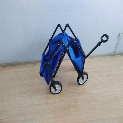 Carrello pieghevole Utillty di campeggio 600D di festival del vagone di spiaggia di piegatura della struttura d'acciaio