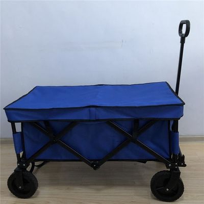 Vagone pieghevole leggero pieghevole del carretto 600D del vagone della ruota del PVC con lo strato isolante