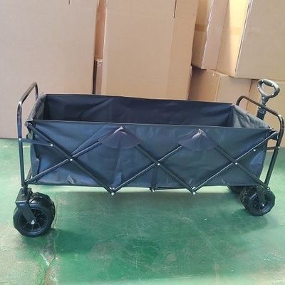 Grande vagone pieghevole portatile piegante extra pratico del carretto del vagone con le ampie ruote