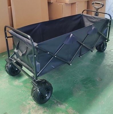 Grande vagone pieghevole portatile piegante extra pratico del carretto del vagone con le ampie ruote