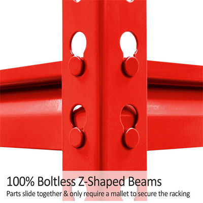 scaffalatura resistente Boltless 700*300*1500 del metallo dello scaffale di stoccaggio di 175kg Boltless