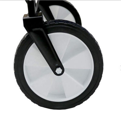L'ebanite a 8 pollici del PVC spinge le ruote solide di volta del carrello del carretto di 20cm