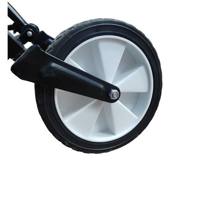 L'ebanite a 8 pollici del PVC spinge le ruote solide di volta del carrello del carretto di 20cm
