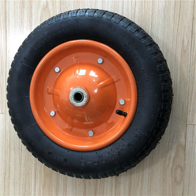 3.00-8 ruote di gomma pneumatiche del carrello della ruota 360mm della carriola pneumatiche