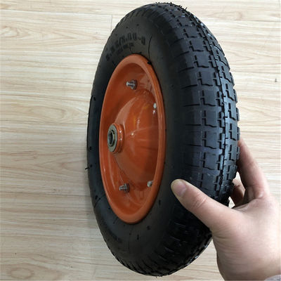 3.00-8 ruote di gomma pneumatiche del carrello della ruota 360mm della carriola pneumatiche