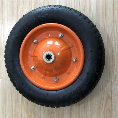 3.00-8 ruote di gomma pneumatiche del carrello della ruota 360mm della carriola pneumatiche