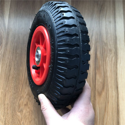 250-4 ruote di plastica del carrello della mano di Rim Pneumatic Trolley Wheels 21CM pneumatiche