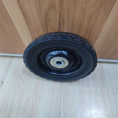 Ruota di gomma a 6 pollici durevole della falciatrice da giardino del gas della carriola di ruote dell'ebanite