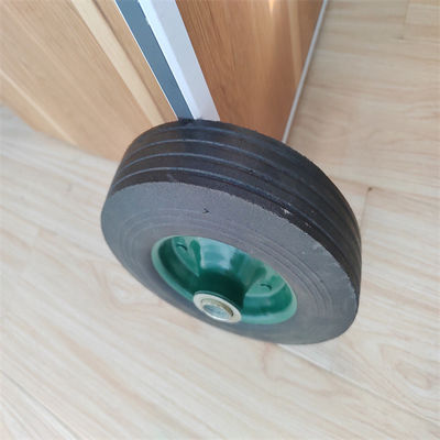 ruote di gomma solide solide a 8 pollici del carrello a mano delle gomme di gomma di 198mm per il carretto di golf