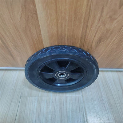 Camion a 6 pollici di Rim Solid Wheels For Hand del metallo delle piccole ruote di gomma solide resistenti