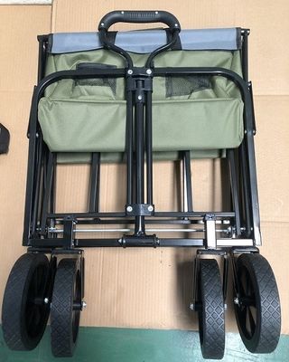 Carro pieghevole pieghevole, carrello della spesa, carrello da giardino, carrello pieghevole con ruote per sport da giardino