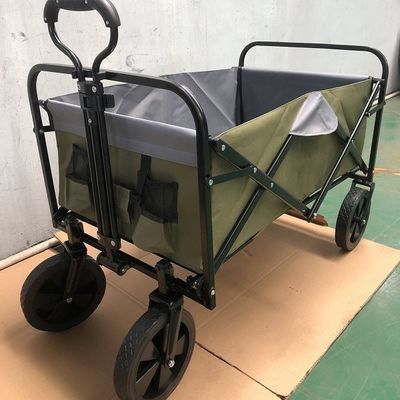 Carro pieghevole pieghevole, carrello della spesa, carrello da giardino, carrello pieghevole con ruote per sport da giardino