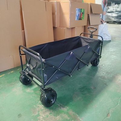 Grande spiaggia pieghevole del carrello del carretto del vagone tutti i vagoni pieghevoli resistenti del terreno