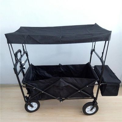Carrello all'aperto della spiaggia del giardino del vagone del vagone pieghevole pieghevole pratico del carretto