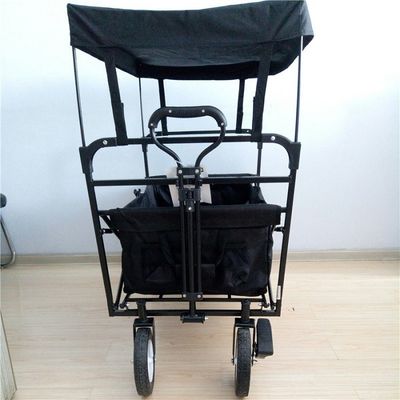 Carrello all'aperto della spiaggia del giardino del vagone del vagone pieghevole pieghevole pratico del carretto