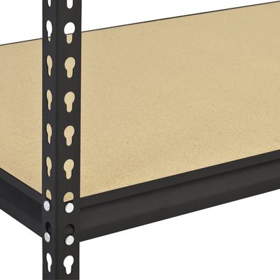 Racking resistente dell'unità della scaffalatura del garage dello scaffale di stoccaggio di Boltless di 5 file