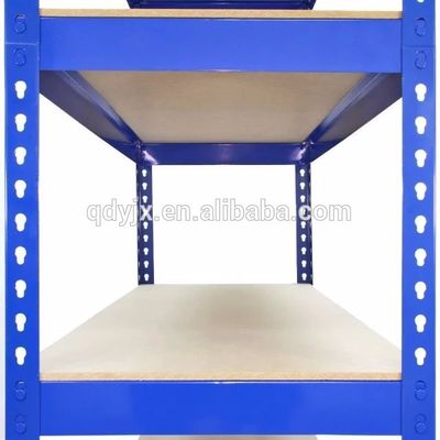 Blu domestico dell'unità di stoccaggio dello scaffale del metallo della fila di Boltless 5