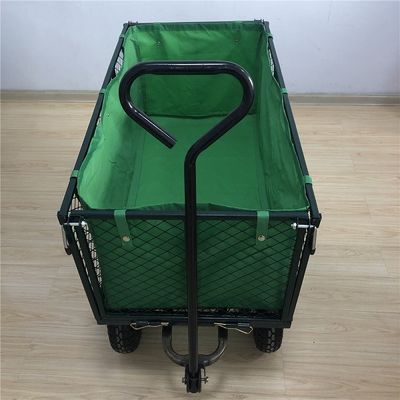 Ribaltatore pratico del giardino di XXL di Mesh Cart Wheelbarrow Mesh Garden del carretto resistente del carrello