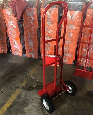 carrello industriale della mano del camion resistente del sacco del carrello della mano di piegatura 150kg con le ruote solide