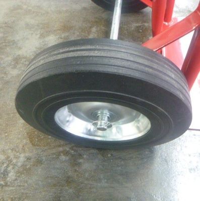 carrello industriale della mano del camion resistente del sacco del carrello della mano di piegatura 150kg con le ruote solide