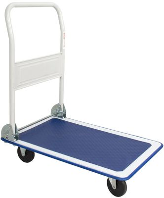 Carrello del carrello a mano della piattaforma del carretto della piattaforma di piegatura di trasporto 300kg resistente