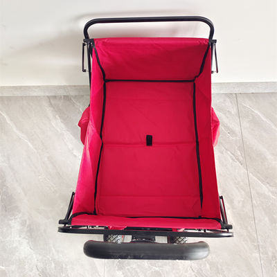 Capacità di carico personalizzabile di dovere 80kg di Logo Folding Wagon Cart Heavy