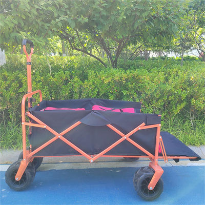 Carrello di campeggio all'aperto multiuso della carriola di picnic della ruota dell'unità di elaborazione pieghevole