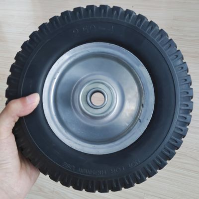 Ruota a 8 pollici di Rim Color Pneumatic Rubber Tire di 2.50-4 abitudini per la carriola di ruota del carrello