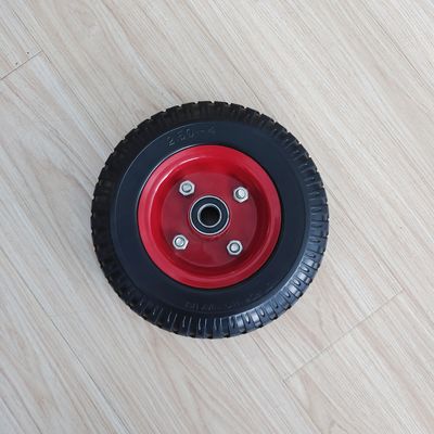 250-4 ruota di gomma a 8 pollici della gomma pneumatica del carrello della mano di Rim Wheel Barrow del metallo