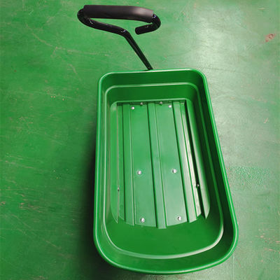 Capacità pneumatica delle ruote 50L del carretto 350-4 popolare dello scarico del giardino di tirata della mano