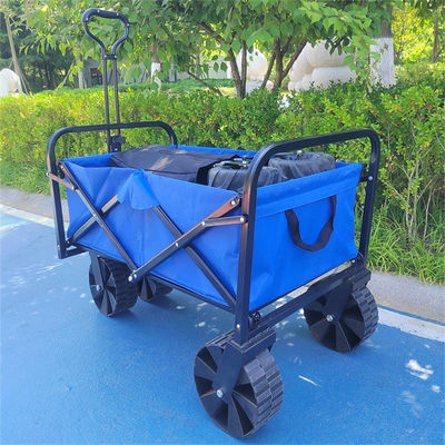 Carrello pieghevole del carretto del vagone del carretto con il vagone piegante regolabile delle ruote