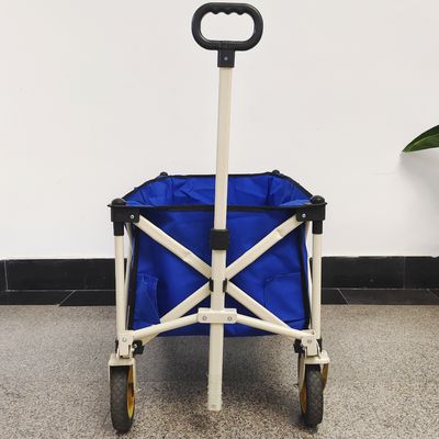 Carrello pratico resistente piegante pieghevole della mano della maniglia ritrattabile delle ruote del carretto quattro del vagone