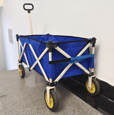 Carrello pratico resistente piegante pieghevole della mano della maniglia ritrattabile delle ruote del carretto quattro del vagone