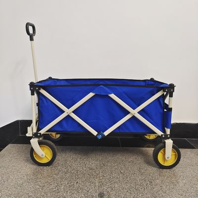 Carrello pratico resistente piegante pieghevole della mano della maniglia ritrattabile delle ruote del carretto quattro del vagone