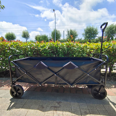 Ruote di campeggio del PVC del vagone quattro estesi di piegatura di capacità del carretto di picnic pieghevole grandi