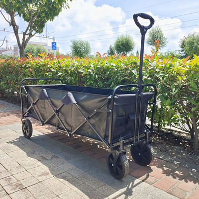 Ruote di campeggio del PVC del vagone quattro estesi di piegatura di capacità del carretto di picnic pieghevole grandi