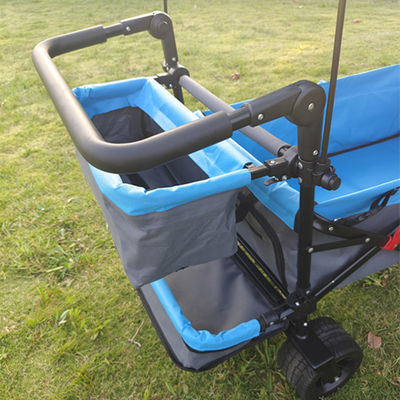 Servizio di campeggio carrello pieghevole carrello da spiaggia carrello da spiaggia con telaio regolabile