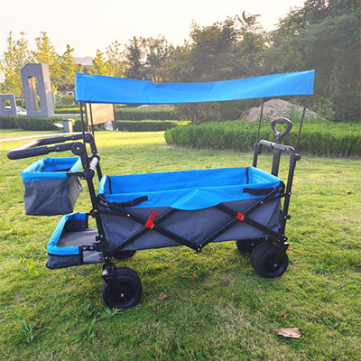 Servizio di campeggio carrello pieghevole carrello da spiaggia carrello da spiaggia con telaio regolabile