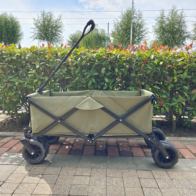 All Terrain Ruota pieghevole carrozzina carrello da spiaggia pieghevole carrello da campeggio all'aperto