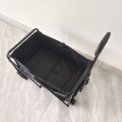 Carro da campeggio ripiegabile con manubrio regolabile