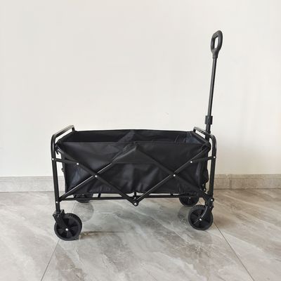 Carro da campeggio ripiegabile con manubrio regolabile