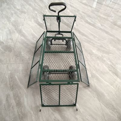 Carrello a maglia da giardino versatile con 440 libbre Capacità 44,66 libbre Leggere