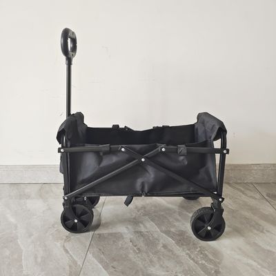 Mini Outdoor Steel Kids Camping Wagon Cart PVC Ruote Deposito Wagon Plegabile