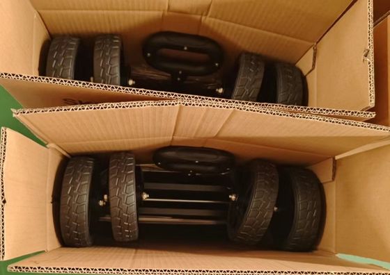 Camionetto pieghevole in tessuto resistente con ruota in PVC Peso netto 5,4 kg