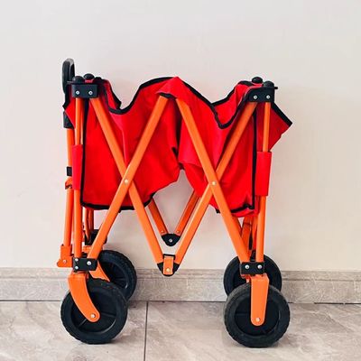 Semplice stile pieghevole carrello da campeggio a quattro vie di lavorazione personalizzato portatile portatile piccolo carrello