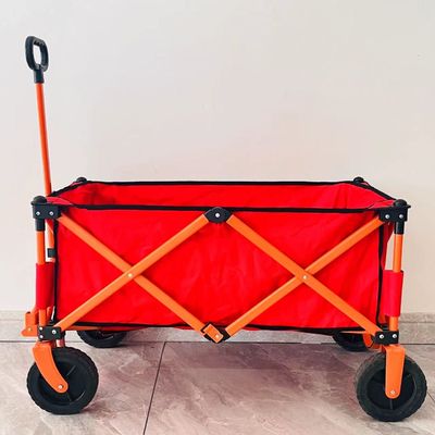 Semplice stile pieghevole carrello da campeggio a quattro vie di lavorazione personalizzato portatile portatile piccolo carrello